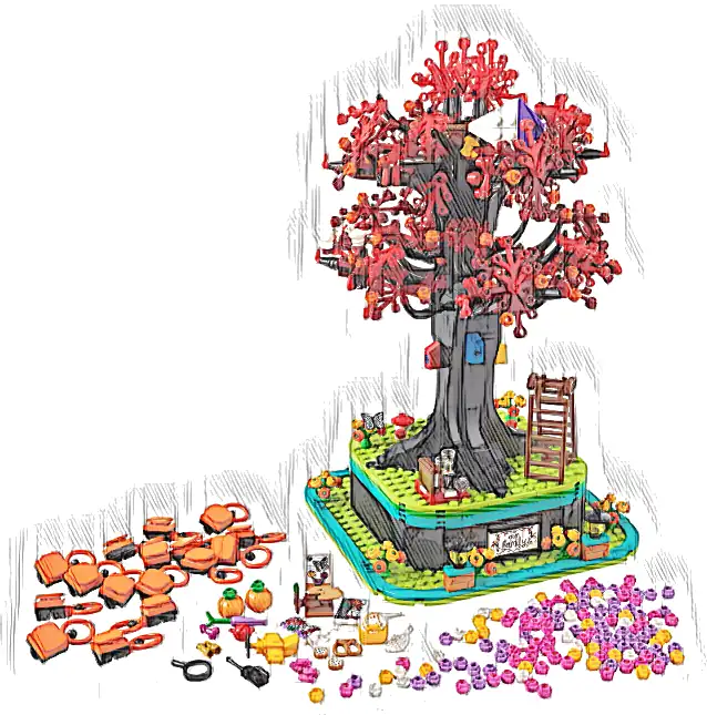 Zestaw LEGO® 21346 LEGO 21346 Ideas Rodzinne drzewo