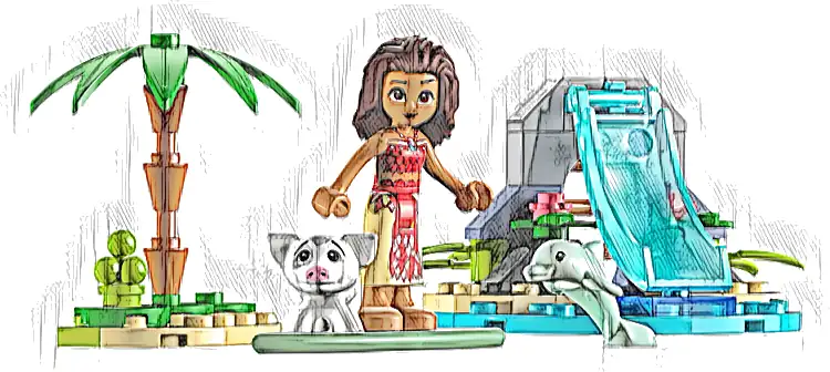 LEGO 30646 Disney Vaiana — zatoka delfina