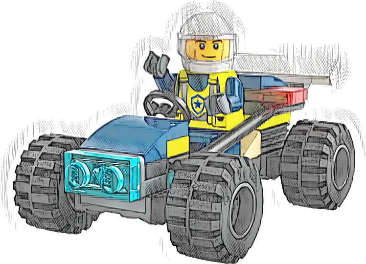 Zestaw LEGO® 30664 LEGO 30664 City Policyjny łazik terenowy