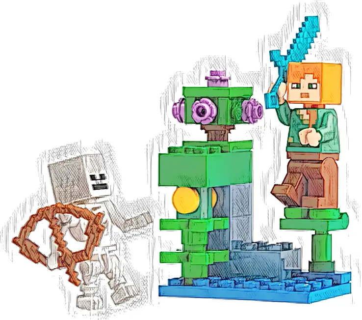Zestaw LEGO® 30705 LEGO 30705 Minecraft Walka w bujnej jaskini
