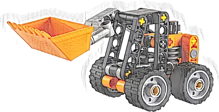 Zestaw LEGO® 30710 LEGO 30710 Technic Miniładowarka