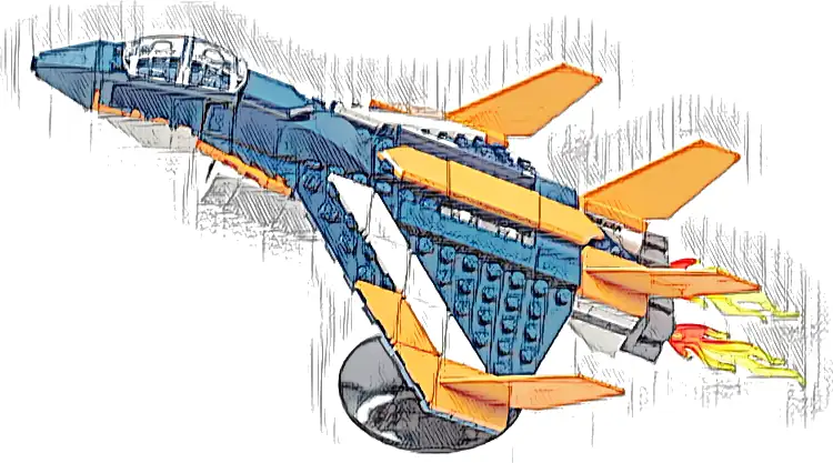 Zestaw LEGO® 31126 LEGO 31126 Creator 3 w 1 Odrzutowiec naddźwiękowy