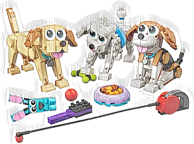 Zestaw LEGO® 31137 LEGO 31137 Creator 3 w 1 Urocze psiaki