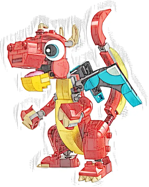 Zestaw LEGO® 31145 LEGO 31145 Creator 3 w 1 Czerwony smok