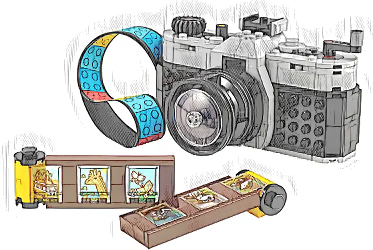 Zestaw LEGO® 31147 LEGO 31147 Creator 3 w 1 Aparat w stylu retro