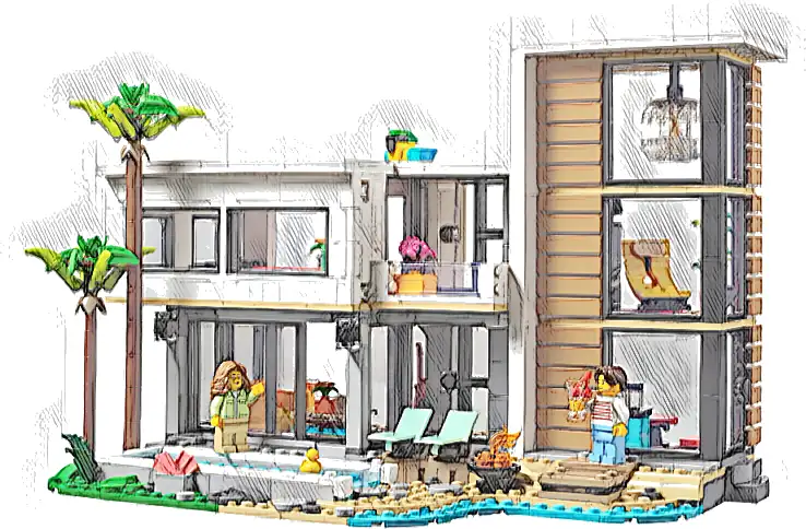 Zestaw LEGO® 31153 LEGO 31153 Creator 3 w 1 Nowoczesny dom