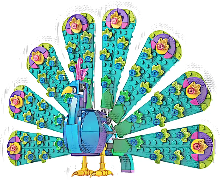 Zestaw LEGO® 31157 LEGO 31157 Creator 3 w 1 Egzotyczny paw