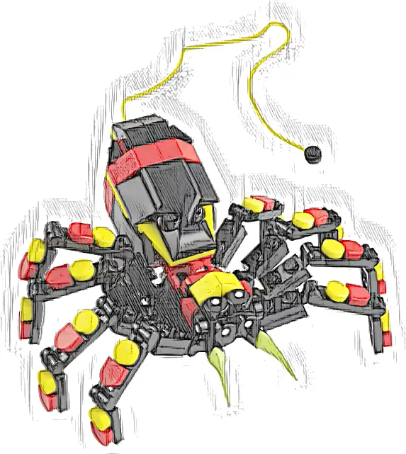 LEGO 31159 Creator 3 w 1 Dzikie zwierzęta: niezwykły pająk