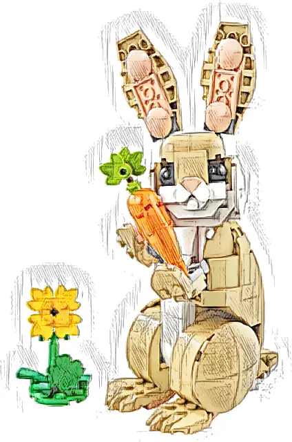 Zestaw LEGO® 31162 LEGO 31162 Creator 3 w 1 Uroczy króliczek