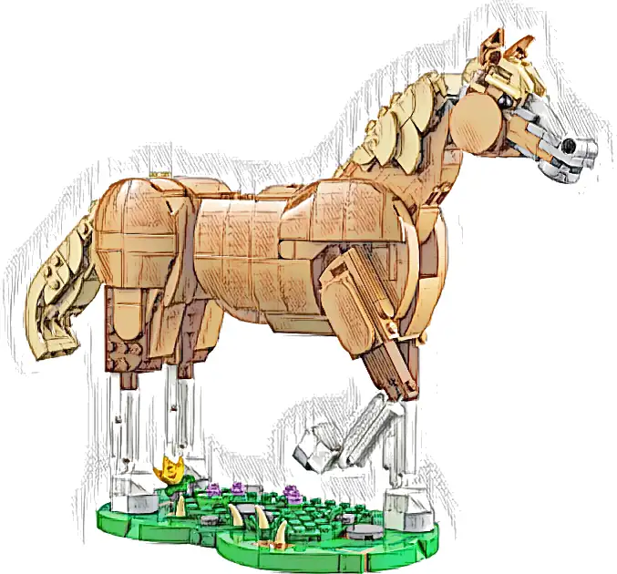 LEGO 31166 Creator Piękny koń