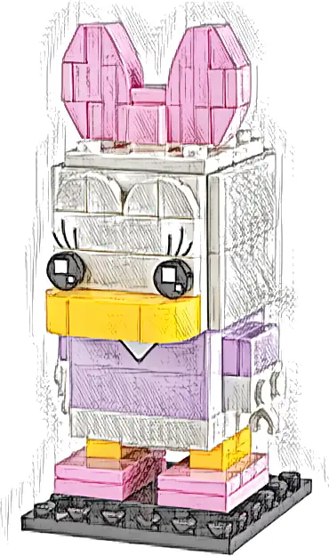 LEGO 40476 BrickHeadz Kaczka Daisy