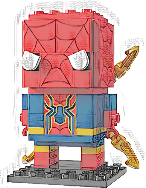 LEGO 40670 BrickHeadz Iron Spider-Man