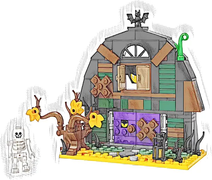 LEGO 40721 Halloweenowa stodoła
