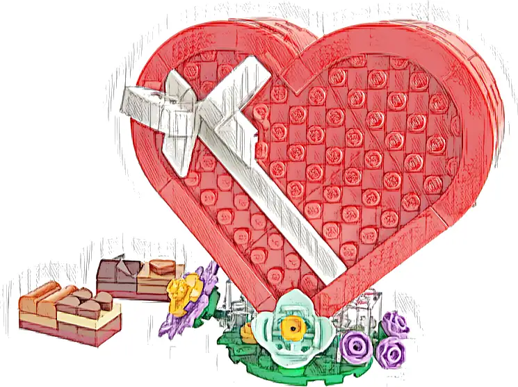 LEGO 40759 Creator Seria okolicznościowa: Walentynkowe pudełko