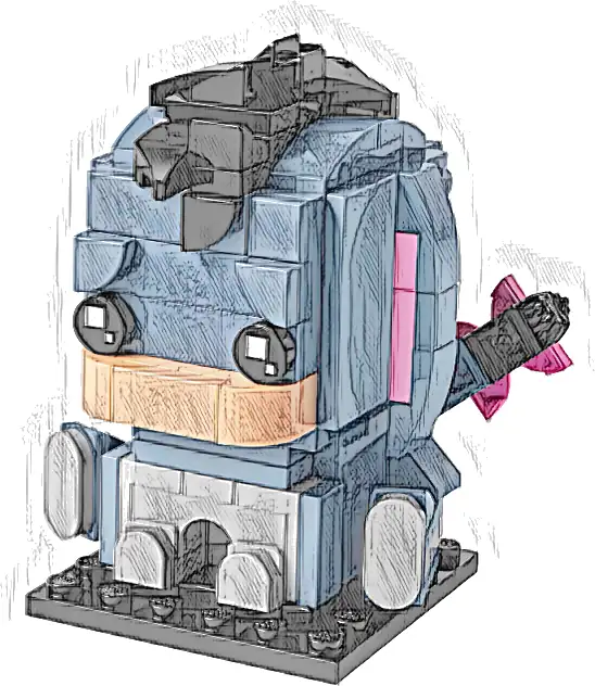 LEGO 40797 BrickHeadz Kłapouchy