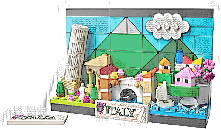 LEGO 40818 Creator Pocztówka z Włoch