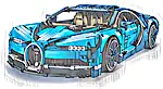 LEGO 42083 Technic Bugatti Chiron