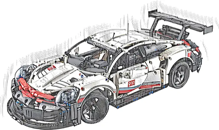 Zestaw LEGO® 42096 LEGO 42096 Technic Porsche 911 RSR