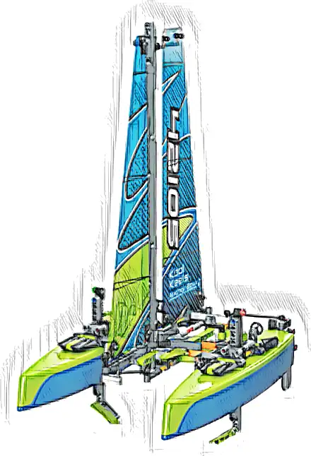 Zestaw LEGO® 42105 LEGO 42105 Technic Katamaran