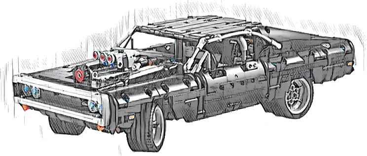 Zestaw LEGO® 42111 LEGO 42111 Technic Dom's Dodge Charger