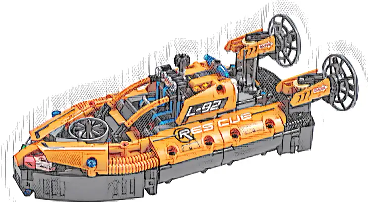 LEGO 42120 Technic Poduszkowiec ratowniczy