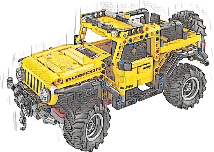 Zestaw LEGO® 42122 LEGO 42122 Technic Jeep Wrangler