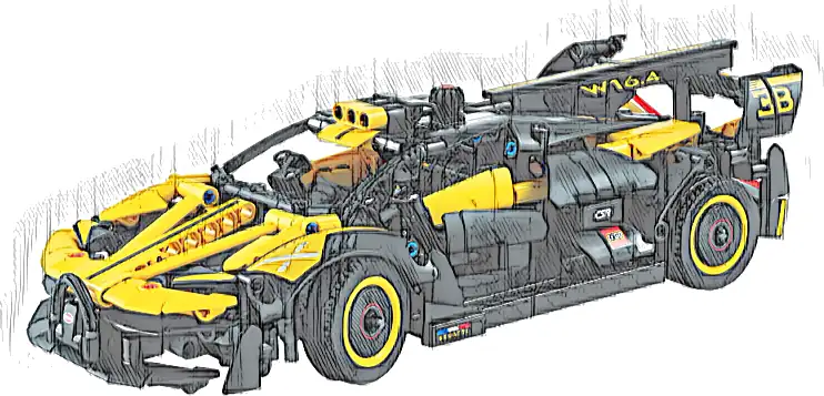Zestaw LEGO® 42151 LEGO 42151 Technic Bolid Bugatti