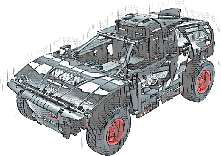 LEGO 42160 Technic Audi RS Q e-tron