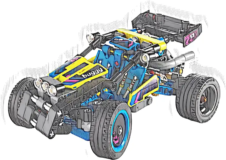 LEGO 42164 Technic Wyścigowy łazik terenowy