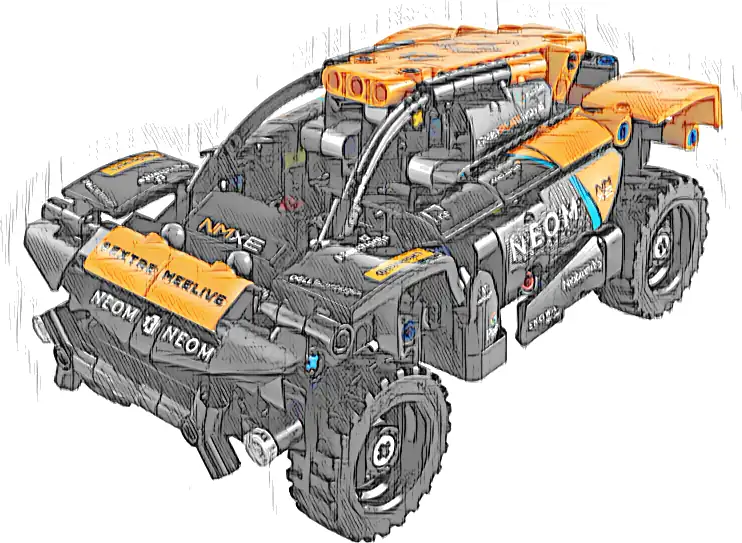 Zestaw LEGO® 42166 LEGO 42166 Technic NEOM McLaren Extreme E Race Car