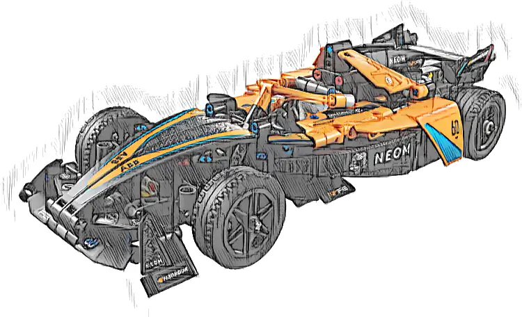 LEGO 42169 Technic NEOM McLaren Formula E Race Car