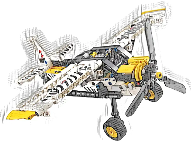 LEGO 42198 Technic Samolot transportowy