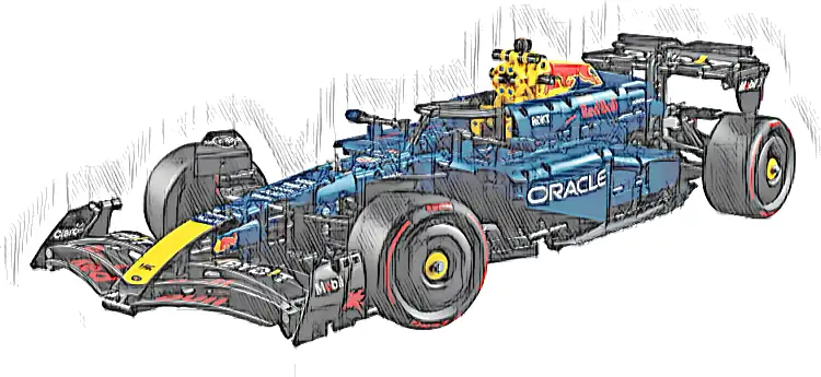 LEGO 42206 Technic Bolid F1 Oracle Red Bull Racing RB20