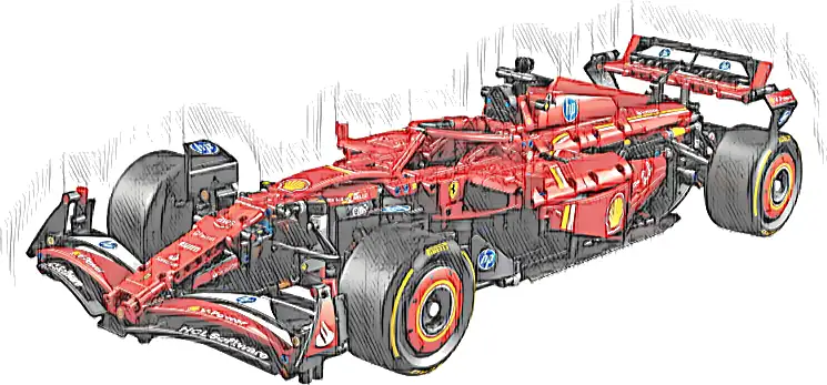LEGO 42207 Technic Bolid F1 Ferrari SF-24