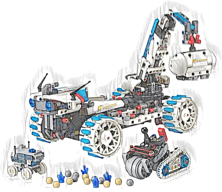 LEGO 42211 Technic Kosmiczny łazik księżycowy Lunar Outpost