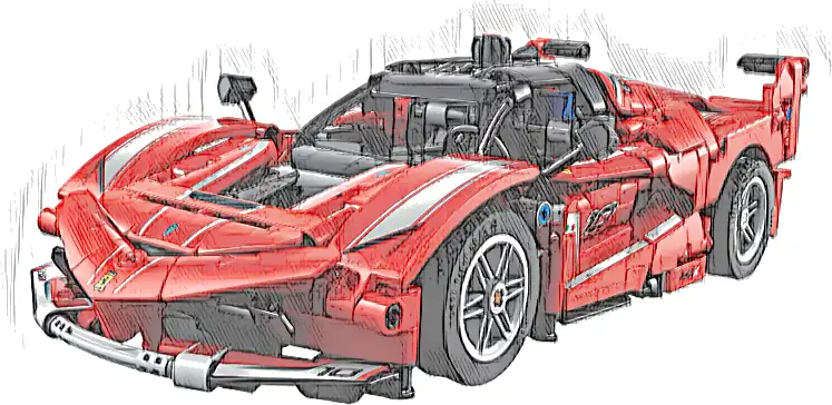 Zestaw LEGO® 42212 LEGO 42212 Technic Ferrari FXX K