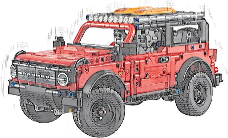 LEGO 42213 Technic SUV Ford Bronco