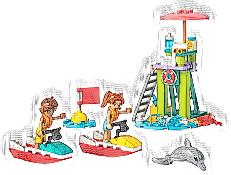 Zestaw LEGO® 42623 LEGO 42623 Friends Plażowy skuter wodny