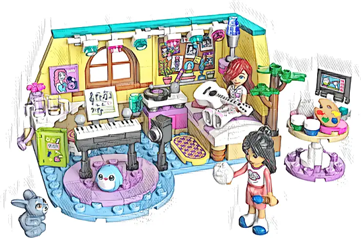 Zestaw LEGO® 42647 LEGO 42647 Friends Pokój Paisley