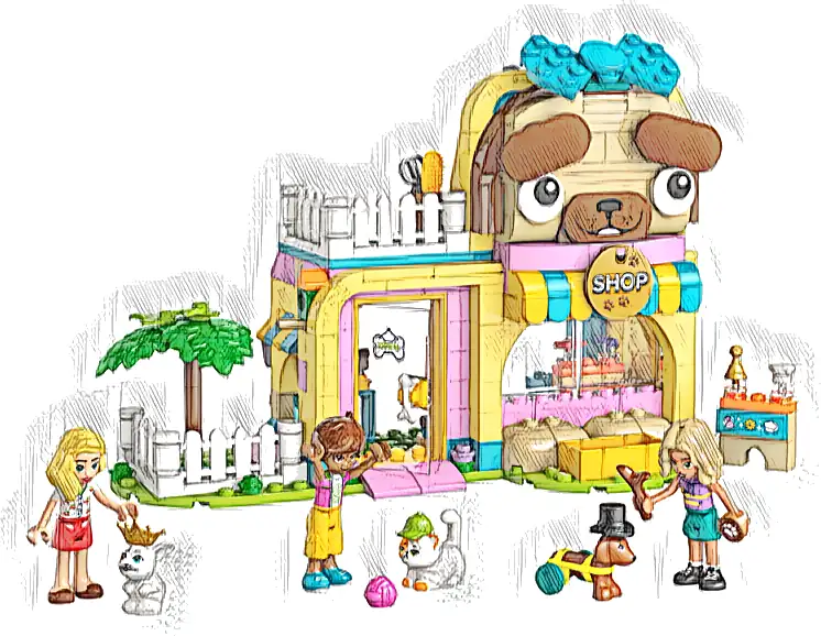 LEGO 42650 Friends Sklep z akcesoriami dla zwierząt