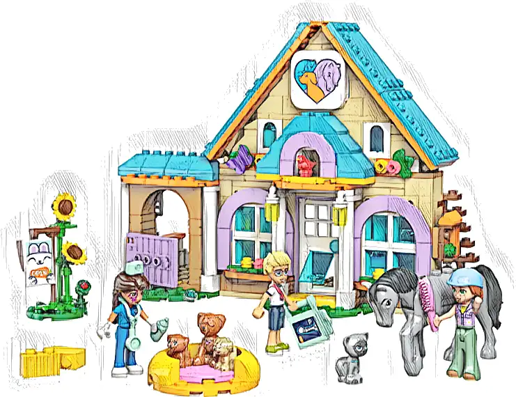 LEGO 42651 Friends Koń i lecznica dla zwierząt