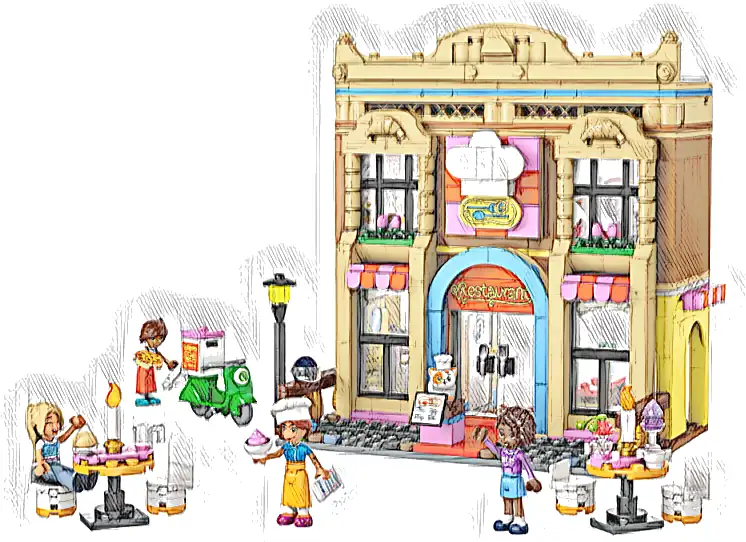 LEGO 42655 Friends Restauracja i szkoła gotowania