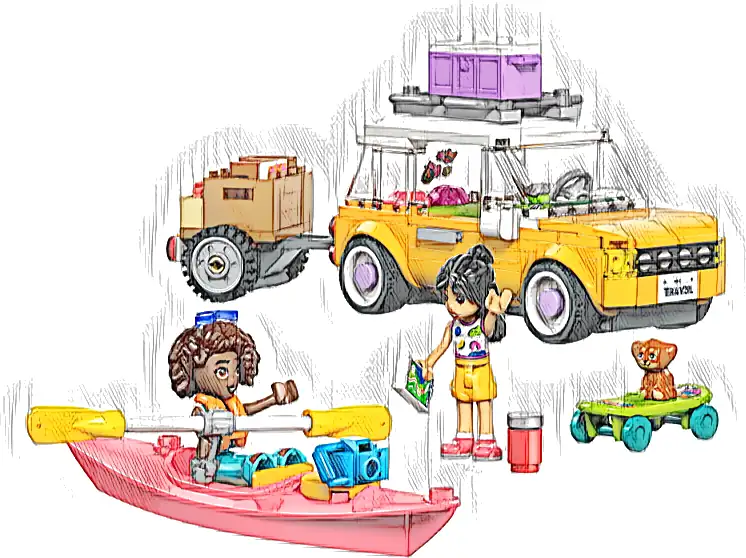 LEGO 42659 Friends Samochodowa wycieczka przyjaciółek