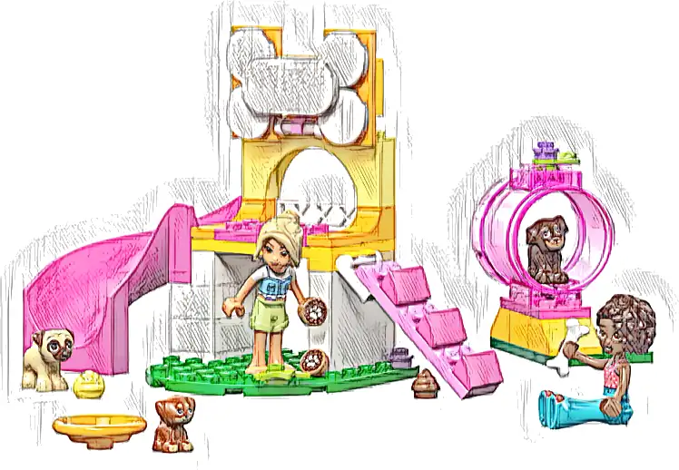 LEGO 42665 Friends Plac zabaw dla szczeniaczków