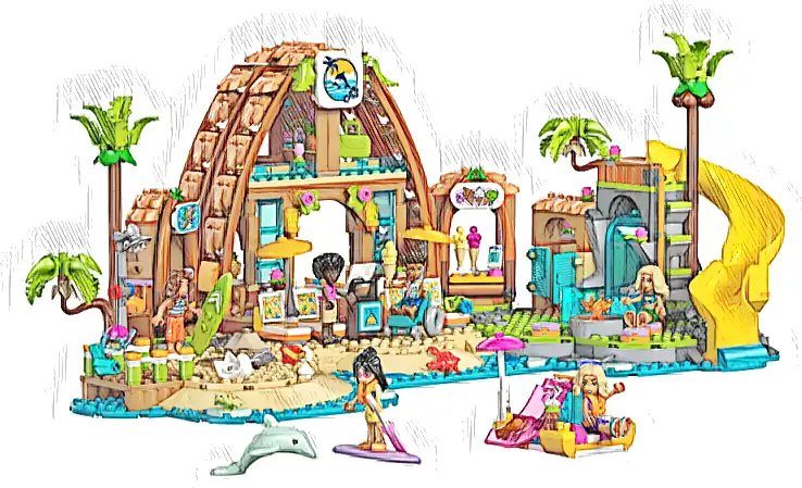 LEGO 42673 Friends Rodzinne wakacje na plaży