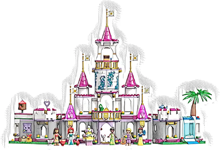 LEGO 43205 Disney Zamek wspaniałych przygód