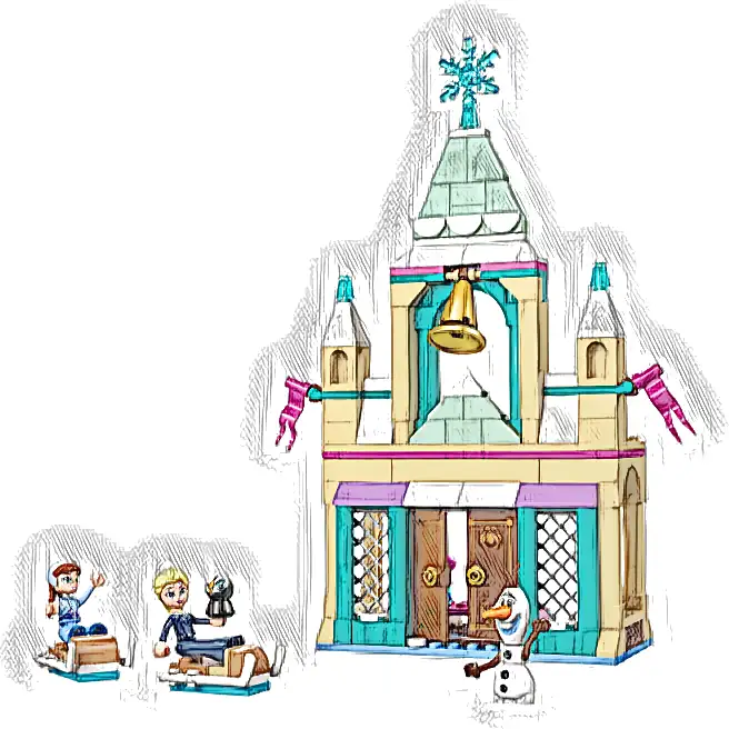 LEGO 43265 Disney Kraina lodu — Zamek w Arendelle