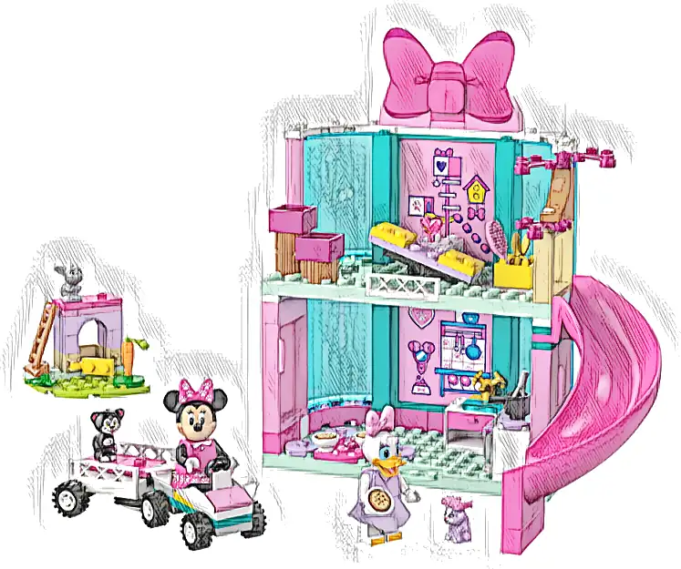 LEGO 43274 Disney Hotel dla zwierząt Minnie