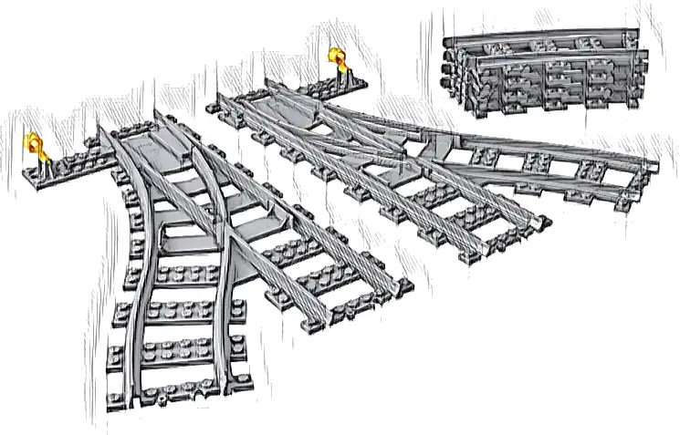 Zestaw LEGO® 60238 LEGO 60238 City Zwrotnice