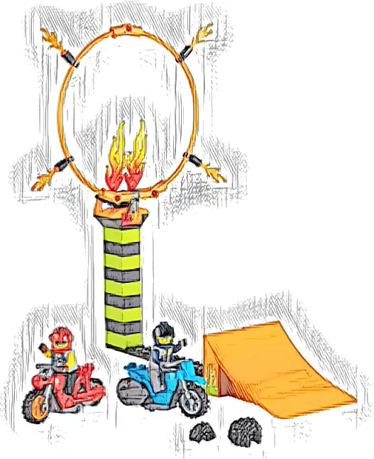 Zestaw LEGO® 60299 LEGO 60299 City Konkurs kaskaderski